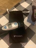 img 1 attached to Digital Infrared Forehead And Ear Thermometer For Adults, Children And Babies - Accurate Medical Readings With IProven DMT-489 Fever Thermometer In Black review by Mike Skinner