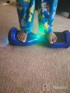 img 1 attached to Experience Fun And Adventure With Jolege 6.5" Hoverboard For Kids - Infinity Wheel, Transparent Flashing LED Lights And Built-In Self Balancing Technology review by Carlos Barrett