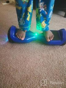 img 5 attached to Experience Fun And Adventure With Jolege 6.5" Hoverboard For Kids - Infinity Wheel, Transparent Flashing LED Lights And Built-In Self Balancing Technology
