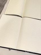 img 1 attached to Graph Paper Notebook 2 Pack - RETTACY Graph Paper Journal For Women With 384 Pages,Hard Cover,100Gsm Thick Graph Paper,5.75'' × 8.38'' review by Bobby Bond