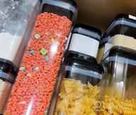 img 1 attached to Organize Your Kitchen With KEOUKE Airtight Food Storage Containers Set-11 PC review by Tingate Skrbec