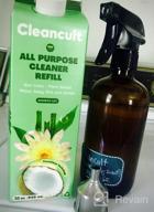 img 1 attached to Cleancult All-Purpose Cleaner Refills, Orange Zest, 32Oz, 3 Pack - Made With Citric Acid, Coconut-Derived Ingredients, & Essential Oils - Safe For All Surfaces - 100% Recyclable Carton review by Nathan Kumar