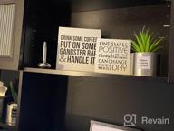 img 1 attached to Motivational Wall Art Plaques: Positive Thought Office Decor And Inspirational Gifts With Powerful Sayings. review by Terry Myers