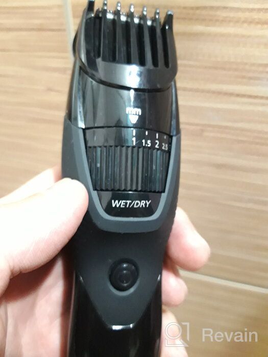 img 2 attached to Panasonic ER-GB42-K Cordless Men's Beard Trimmer: Precise 🧔 Dial, 19 Length Settings, Rechargeable Battery, and Washable - Black review by Aneta Misztal ᠌