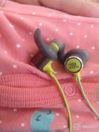 img 1 attached to JBL Reflect Mini 2.0 - Green Wireless In-Ear Sport Headphone with 3-Button Mic/Remote review by Maejima Riko ᠌