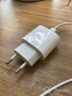 img 2 attached to Mains charger Apple MHJE3ZM/A, 20 W, white review by Agata Mrozik ᠌