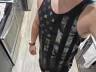 img 1 attached to Summer Tank Tops For Men: Loveternal'S 3D Printed Polyester Casual Gym Workout Bodybuilding Novelty Tops review by Ryan Frawley