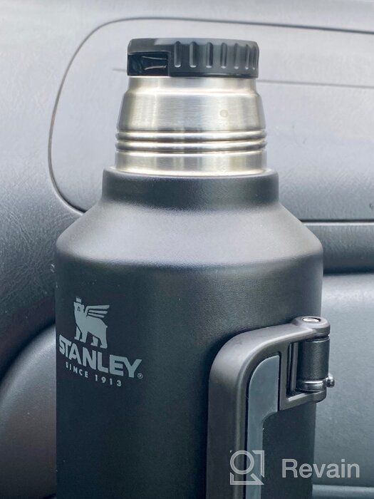 img 1 attached to Classic thermos STANLEY Classic Legendary, 1.4 L, dark green review by Wiktor Wasilewski ᠌