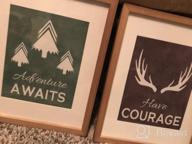 img 1 attached to Create A Customizable Wall Display With DesignOvation'S Walnut Brown Photo Frame Set - Pack Of 4 review by Daveon Jumps