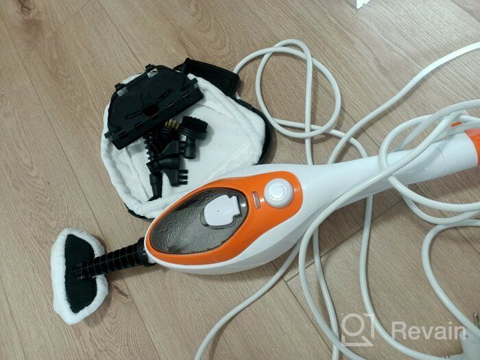 img 1 attached to Steam cleaner Kitfort KT-1004-2, green/white review by Czesawa Makowska ᠌