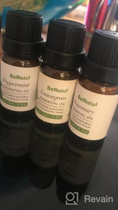 img 1 attached to Organic Aromatherapy Gift Set - Tea Tree, Eucalyptus & Lavender Essential Oils For Home Use By Benatu review by Juan Simpson