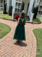 img 1 attached to Stunning NNJXD Princess Pageant Dresses for Girls - Sleeveless Embroidery Kids Prom Ball Gown review by Matthew Fleming