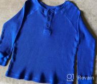 img 1 attached to 👕 Cozy and Stylish: French Toast Boys' Long Sleeve Thermal Raglan Henley T-Shirt Tee review by Derrick Wilson