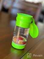 img 1 attached to Munchkin Miracle 360 Fruit Infuser Sippy Cup, 14 Ounce, Green review by Chris Ferguson