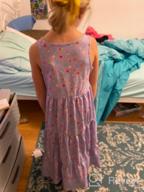 img 1 attached to UNACOO 2 Pack Sleeveless Cotton Dresses Girls' Clothing review by Belinda Phelps