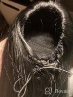 картинка 1 прикреплена к отзыву 20-дюймовый длинный прямой хвостик на завязках для женщин и девочек - FESHFEN Синтетические заколки для волос от Scott Koeck