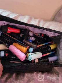 img 8 attached to Teskyer'S Extra Large Pencil Case: Perfect Solution For Students And Professionals
