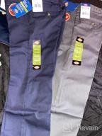 img 1 attached to Dickies Boys' Big Flexwaist Slim Stretch Pant: Supreme Comfort and Modern Fit! review by Brandon Boones