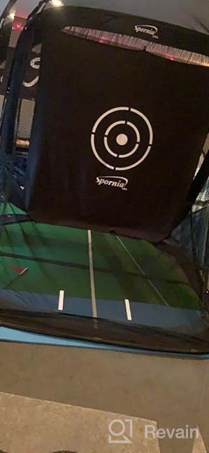 img 1 attached to Improve Your Game With Spornia SPG-7 Golf Practice Net – Automatic Ball Return, Target Sheet & Two Side Barriers review by John Goerge