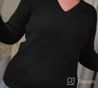 img 1 attached to Soft & Stylish Women'S Thermal V-Neck Sweater By Goodthreads review by Anthony Parker