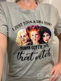 img 5 attached to Hocus Pocus Sanderson Sisters Women'S Funny Halloween T-Shirt - Short Sleeve Graphic Tee With Classic Movie Theme