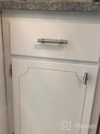 img 1 attached to 25 Pack Brushed Nickel Cabinet Knobs - Single Hole T-Knob Drawer & Door Pulls For Kitchen Cabinets review by Jeff Bundrick