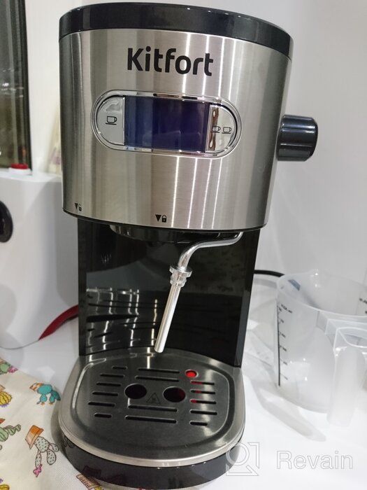 img 1 attached to Coffeemaker Kitfort KT-740, black review by Wiktor Niedzicki ᠌