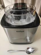 img 1 attached to Ice cream maker Kitfort KT-1809 stainless steel review by Dagmara Furga ᠌