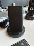 img 2 attached to Wireless Charger Xiaomi Mi 20W Wireless Charging Stand, Black review by Anastazja Jelisiejew ᠌