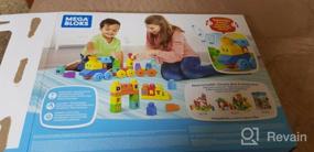 img 12 attached to Musical Train Alphabet Construction Set for Kids - Mega Bloks FWK22