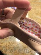 img 1 attached to Adorable Capezio Daisy Ballet Shoes for Toddler & Little Girls: Comfortable Athletic Footwear review by Justin Abreu