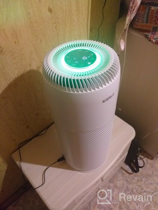 img 3 attached to Kitfort Air Purifier KT-2813, white review by Danuta Klejn ᠌
