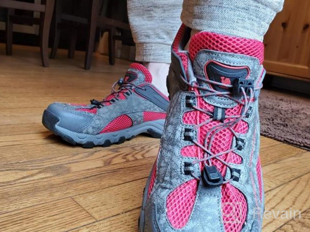 img 1 attached to Men's Water Breathable Hiking Shoes - Ideal Footwear for Hiking review by Gerardo Goodson