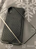 img 1 attached to X-Doria Defense Lux IPhone X Case - Military Grade Drop Protection In Sleek Black Carbon Fiber Design review by Masud Taylor