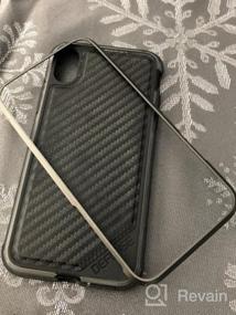 img 6 attached to X-Doria Defense Lux IPhone X Case - Military Grade Drop Protection In Sleek Black Carbon Fiber Design