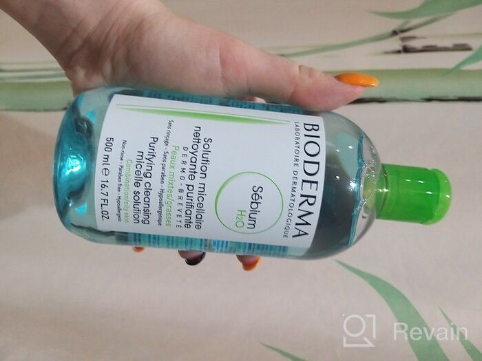 img 2 attached to Bioderma micellar water Sebium H2O, 500 ml review by Aneta Laskowska ᠌