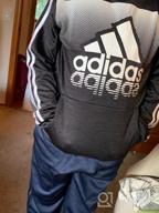 img 1 attached to Adidas Horizon Pullover Hoodie 👕 Heather Boys' Clothing: Stay Active in Style review by Patrick Johnson