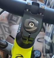 img 1 attached to Wake 31.8Mm Short Mountain Bike Stem - Lightweight Aluminum Alloy Stem For Most Bicycles, Including Road Bikes, MTBs, BMXs, And Fixie Gears - Available In Black, Blue, Gold, And Red review by Ryan Pollock