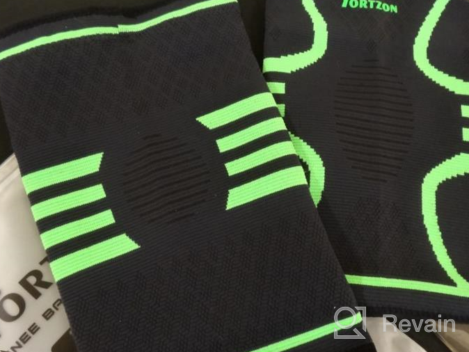 img 1 attached to Get Ultimate Knee Support With Portzon Knee Compression Sleeves - Ideal For Sports And Fitness Enthusiasts! review by Jason Connolly