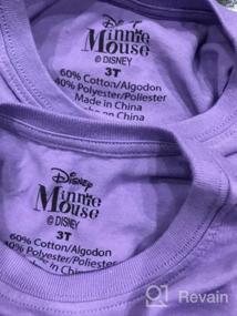 img 3 attached to 🐭 Disney Minnie Mouse Heathered Toddler T-Shirt - Girls' Clothing