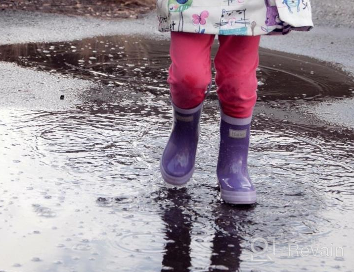 img 1 attached to Kids' Purple & Lilac Rainboots by Hatley (Toddler/Little Kid) review by Sangmin Barrett