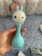 img 2 attached to 🎶 Blue Alilo Smarty Bunny Shake & Tell Musical Toy Rattle for Newborns and Infants - Soother with Lullaby Song Story, Music Player & Games review by Ada Lipczyska ᠌