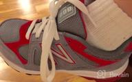 img 1 attached to KJ888V1 Pre Run-K Shoe by New Balance - Unisex Children's Athletic Footwear review by Cindy Hurst