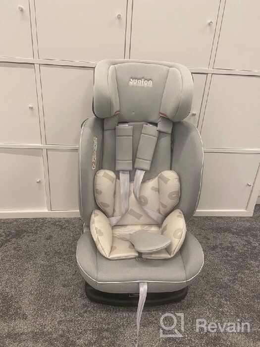 img 1 attached to Car seat JUNION Cleo group 0 /1/2/3 (0-36 kg), beige review by Hideo Tsuchida ᠌