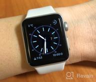img 1 attached to Renewed Apple Watch Series 3 GPS + Cellular, 38MM Silver Aluminum Case with White Sport Band review by Vanchay Chounmalaith ᠌
