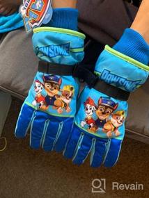 img 6 attached to 🧤 Nickelodeon Boys' Paw Patrol Ski Gloves - Marshall, Chase, and Rubble: Ski Gloves or Mittens