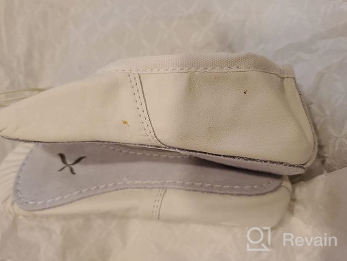 img 1 attached to Adorable Capezio Daisy Ballet Shoes for Toddler & Little Girls: Comfortable Athletic Footwear review by Matthew Davenport