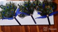 img 1 attached to Sowder Pure White Rooster Coque Tail Feathers 13-16Inch Lengh Pack Of 50 review by Antonio Bly