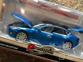 img 8 attached to 1:24 Model X Diecasts Pull Back Car Model With Lights And Music, Big Car Toy Gifts For Car Fans Blue