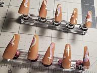 img 1 attached to 400Pcs Colorful Long Coffin Press On Nails - Ultimate Nail Art Accessory Set For Girls! review by Lawrence Feldman